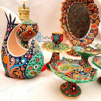 هفت سین کمانی میناکاری